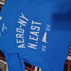 Aeropostale Blue Long Sleeve Shirt